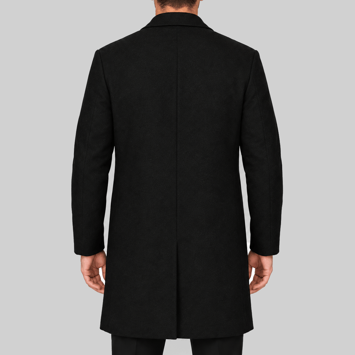 Men's Peaky Blinders Halloween Black Long Winter Overcoat