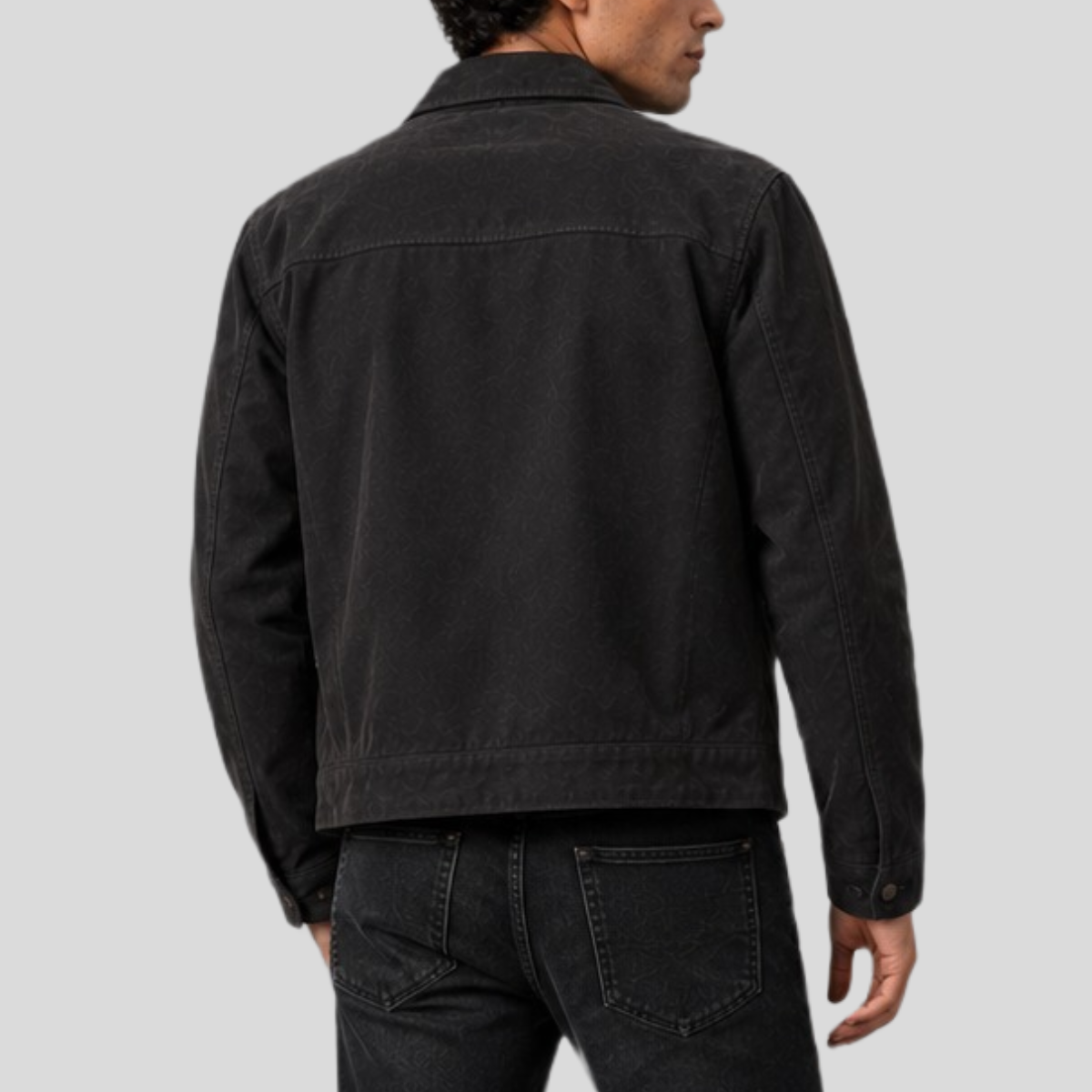 Men's Classic Cowhide Suede Zip Jacket