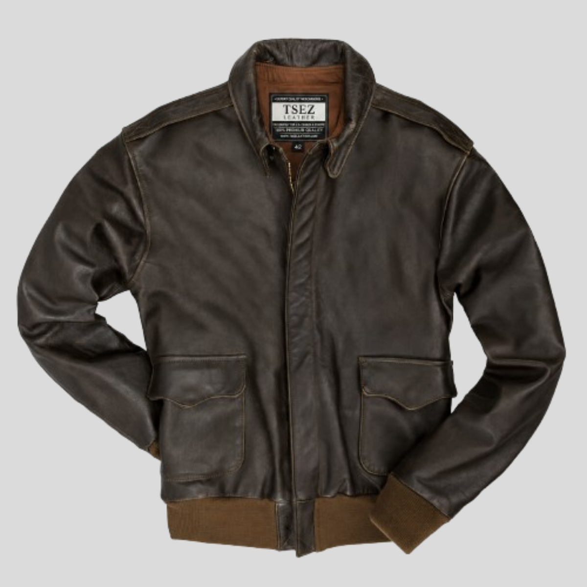 Men's Tokyo Raiders A-2 cowhide Leather Flight Jacket
