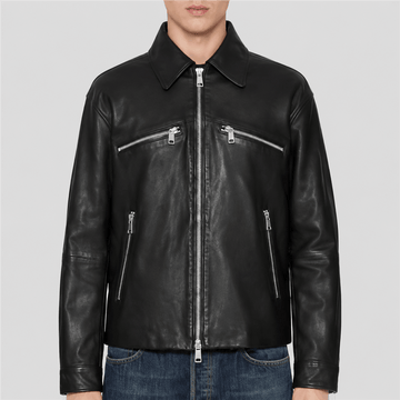 Women’s Oversized Sheep Leather Jacket