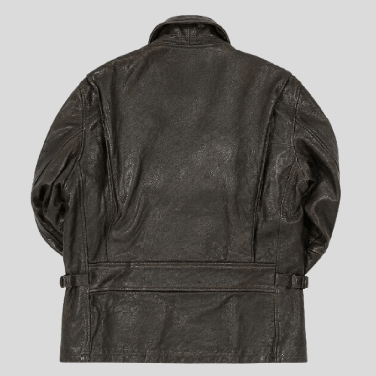 Men's Vintage Roughneck Sheepskin Leather Oil Driller Jacket