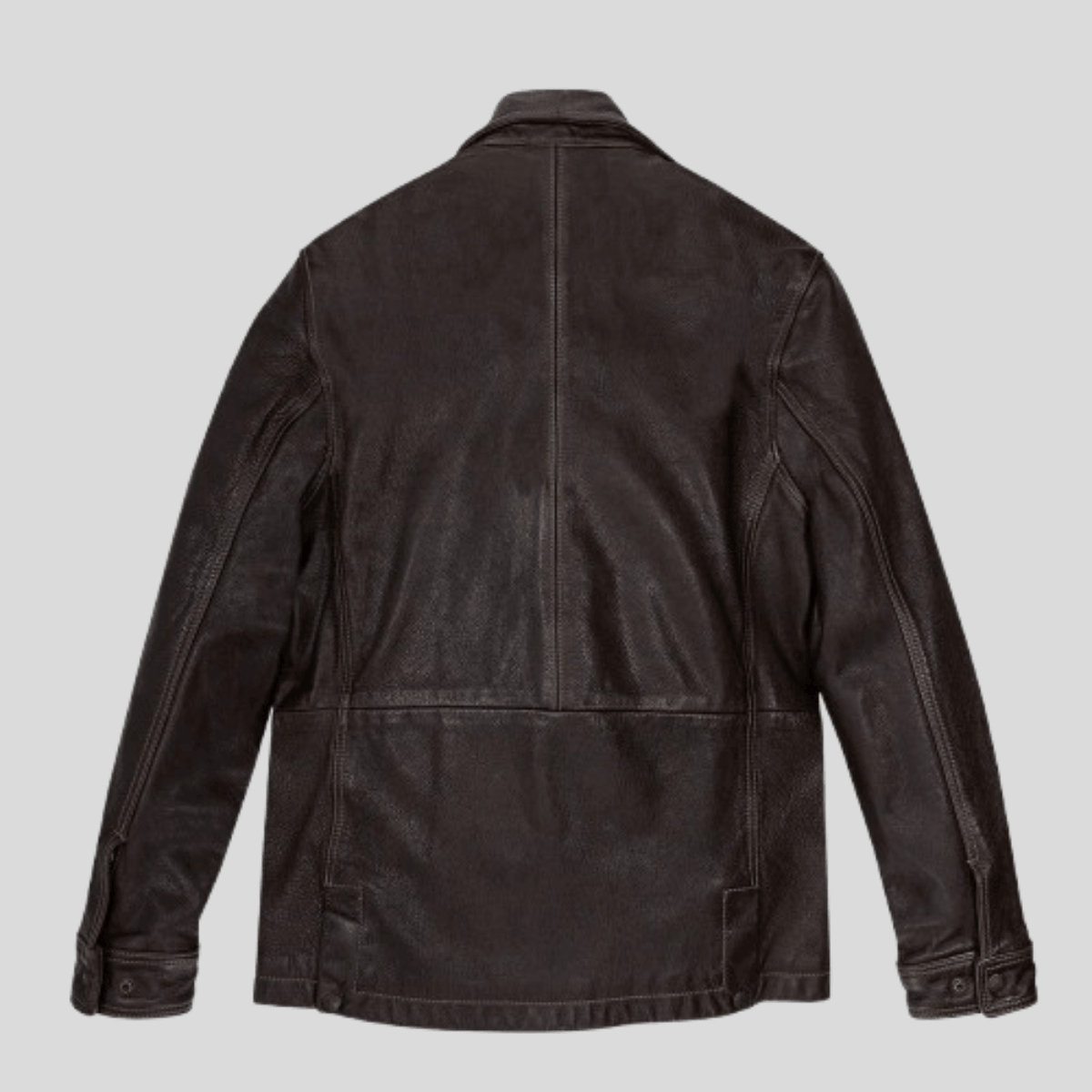 Men's Vintage Dispatch sheepskin Leather Motorcycle Jacket