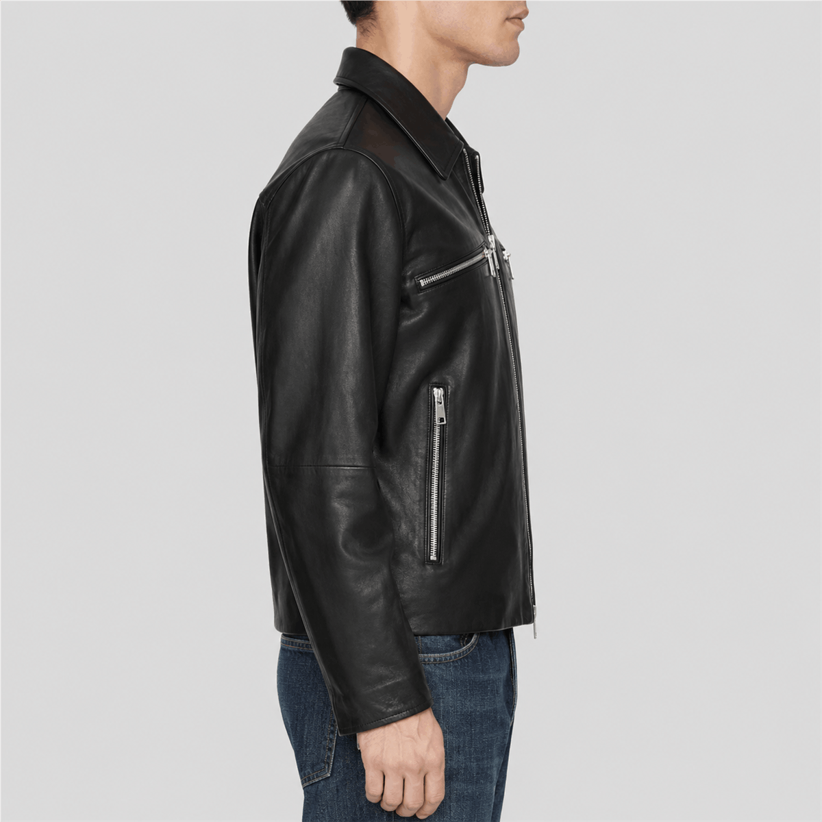 Women’s Oversized Sheep Leather Jacket