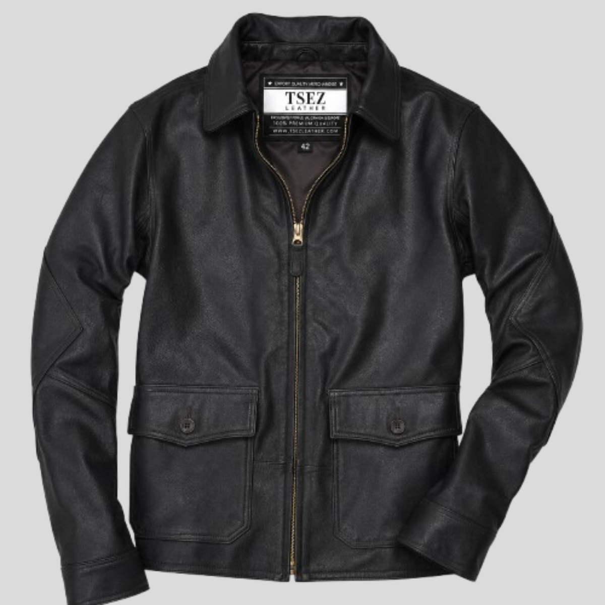 Men's Type 440 USN sheepskin Leather Flight Jacket