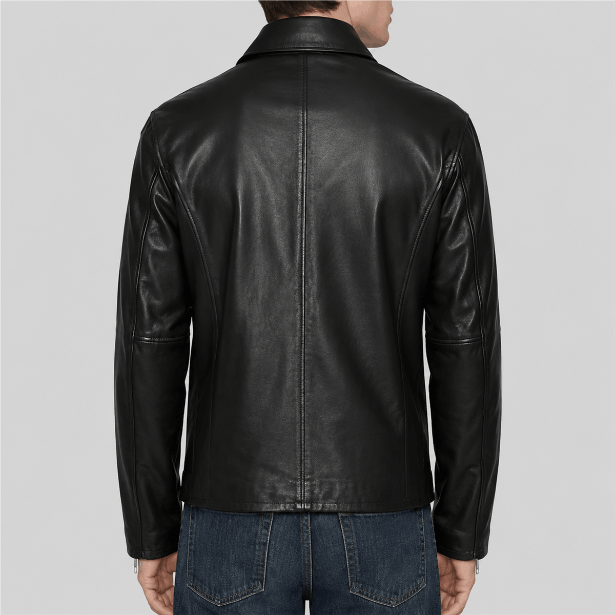 Women’s Oversized Sheep Leather Jacket