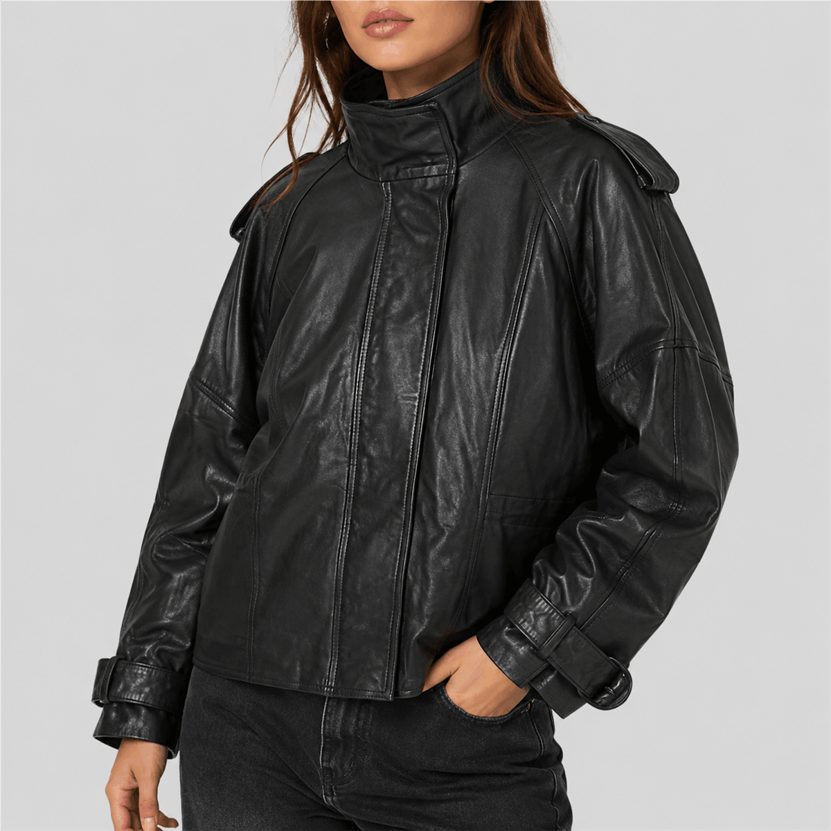 Women’s Serne Sheepskin Leather Jacket