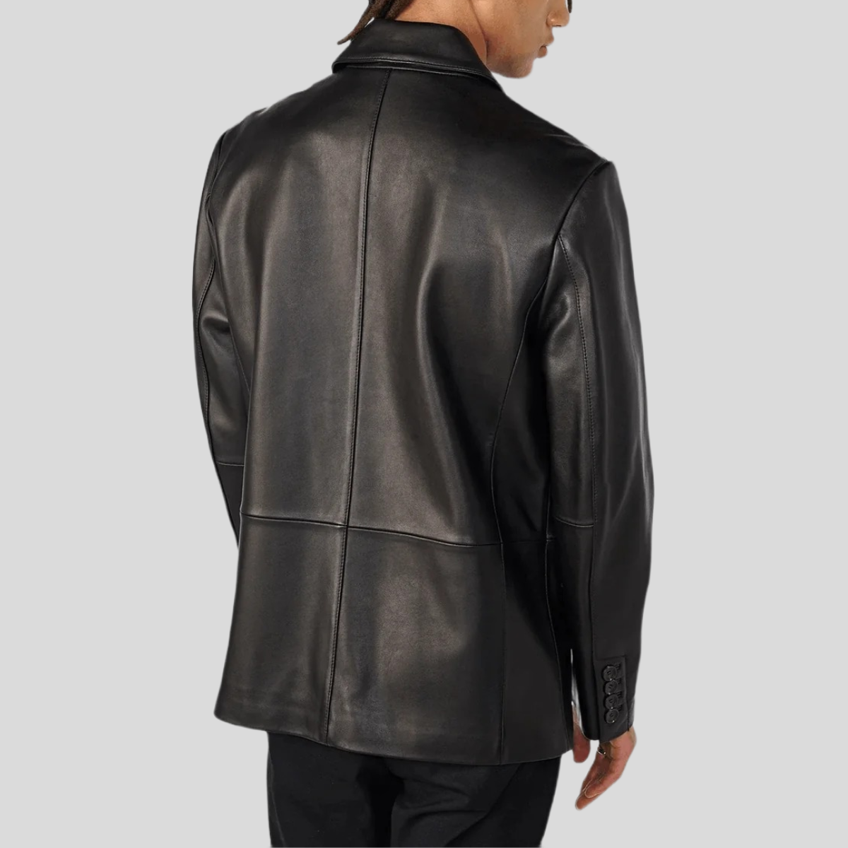 Men's Dylan Genuine Leather Blazer Jacket