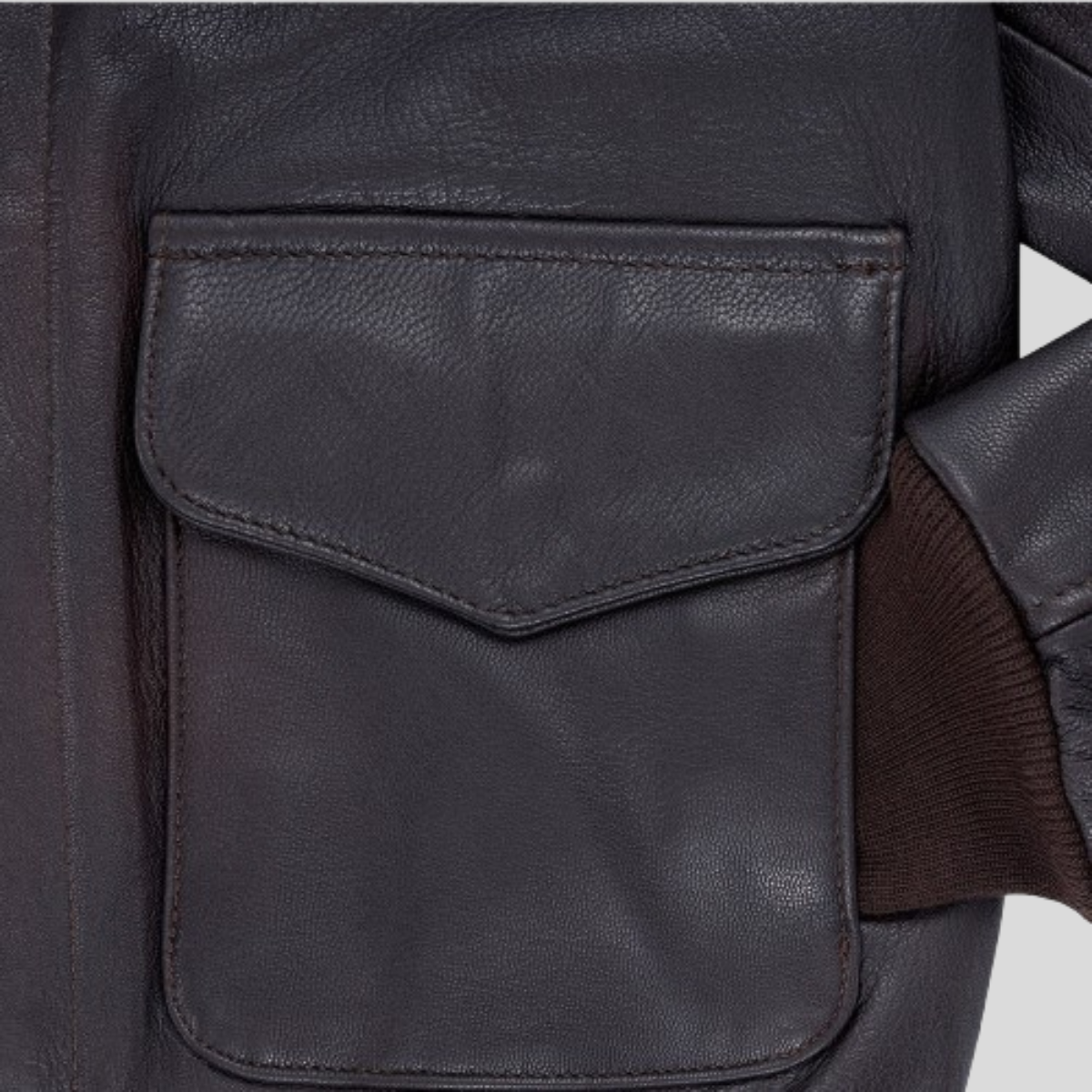 Women's Classic Sheepskin Leather Flight Jacket
