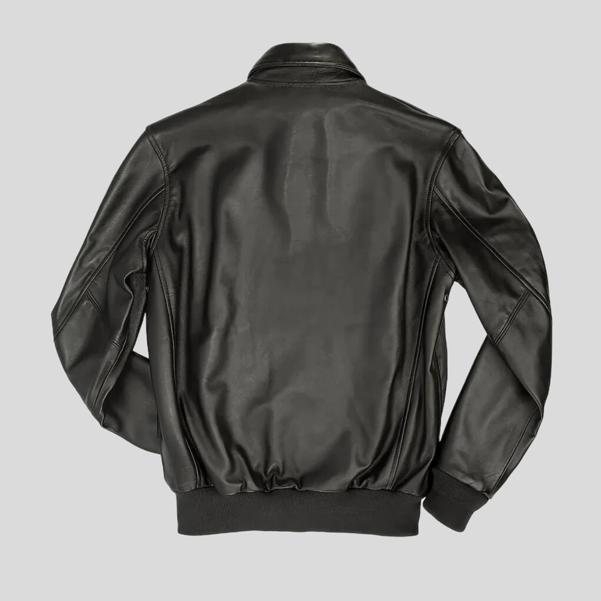 Men's Lightweight Sheepskin Leather Flight Jacket