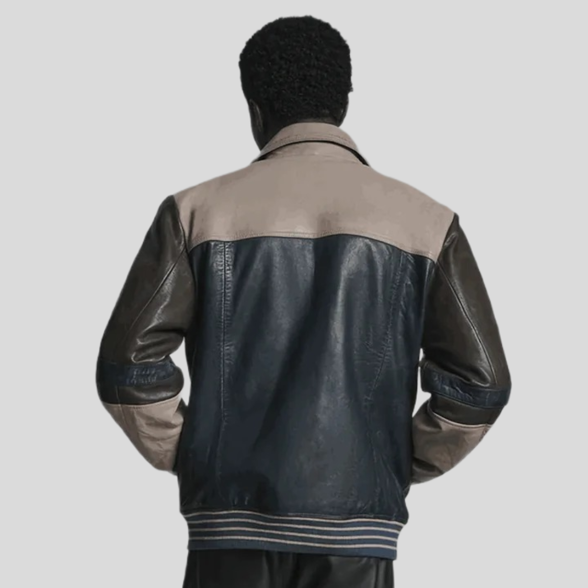 Men's Bryson Leather Varsity Jacket
